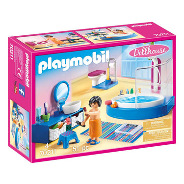 Playmobil dollhouse badkamer met ligbad - 70211