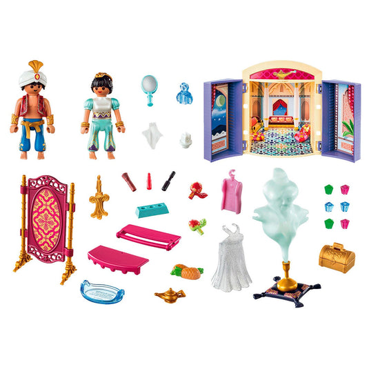 Playmobil magic - oosterse prinses speelbox constructiespeelgoed (70508)
