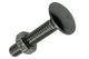 Mack 1019907 - houtbout + moer roestvrijstaal 5 st m6x30 mm | 10 stuks