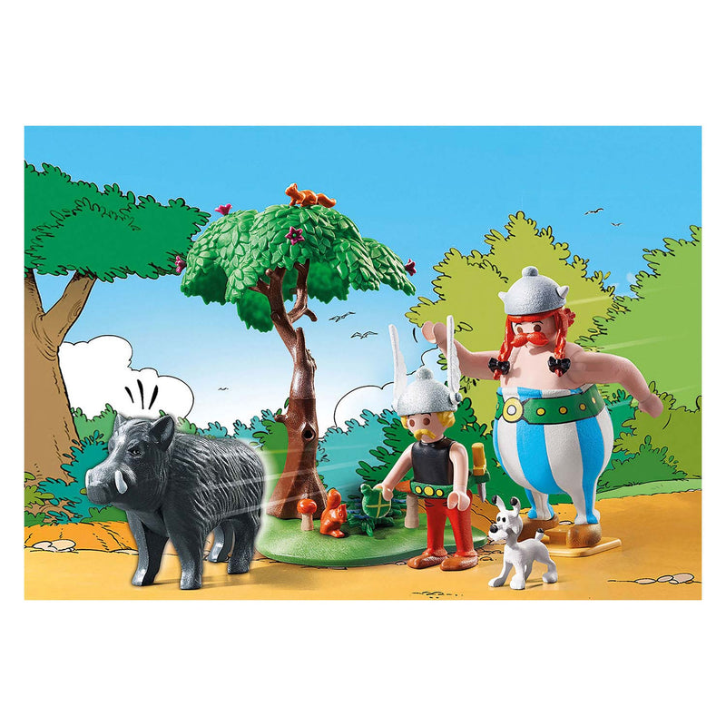 Load image into Gallery viewer, PLAYMOBIL Asterix Everzwijnenjacht 71160
