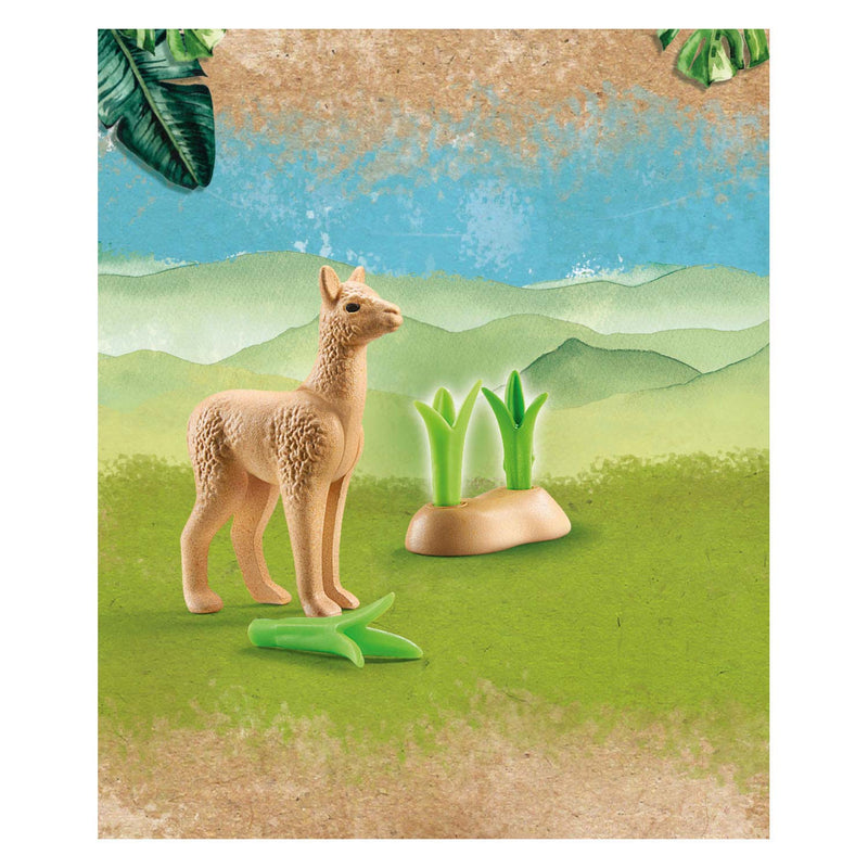 Load image into Gallery viewer, Playmobil Wiltopia Baby Alpaca 71064
