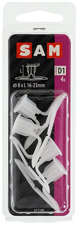 Load image into Gallery viewer, Mack 1017895 - hollewandplug nylon 4 st tc | 5 stuks
