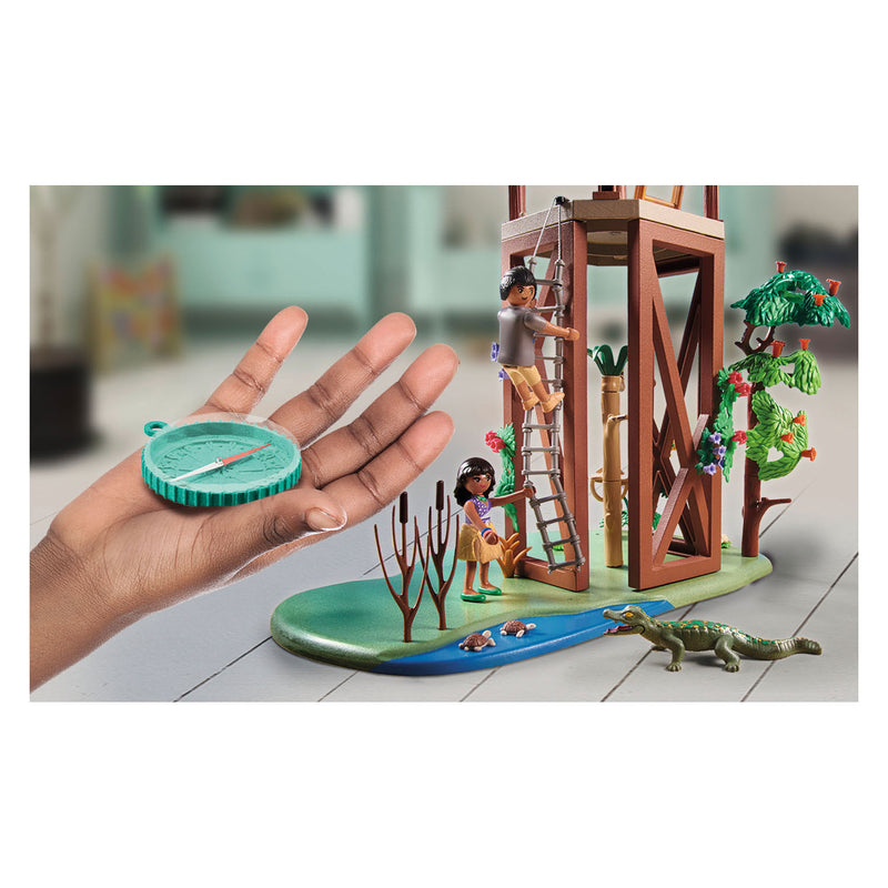Load image into Gallery viewer, Playmobil wiltopia onderzoeksstation met kompas - 71008
