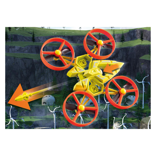 Playmobil how to train your dragon dragons: the nine realms - icaris lab - 71084