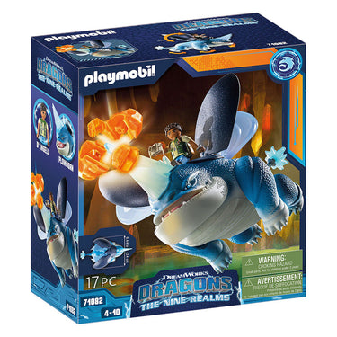 Playmobil dragons: the nine realms plowhorn d'angelo - 71082