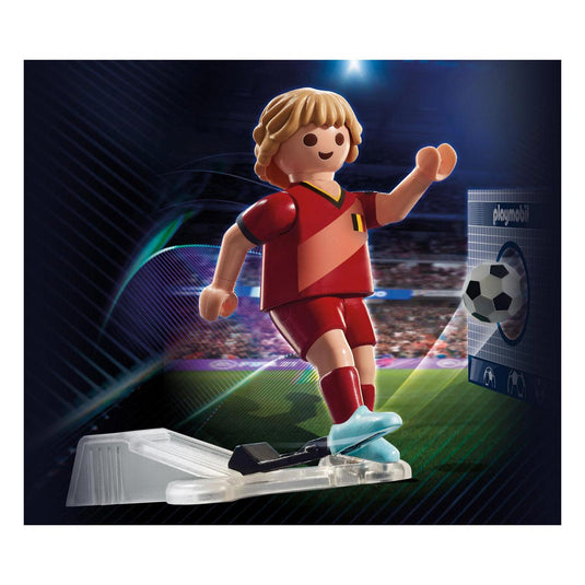 Playmobil sports action voetballer belgië - 71128