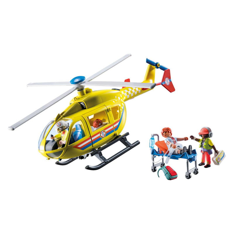 Load image into Gallery viewer, Playmobil city life reddingshelikopter - 71203
