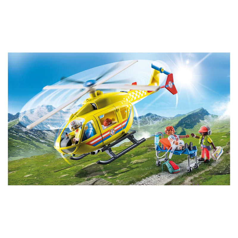 Load image into Gallery viewer, Playmobil city life reddingshelikopter - 71203
