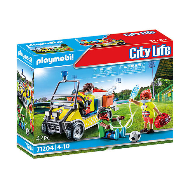Load image into Gallery viewer, Playmobil City Life Reddingswagen 71204
