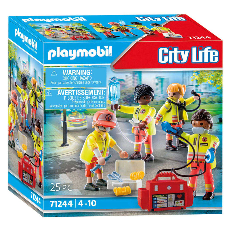 Load image into Gallery viewer, Playmobil city life reddingsteam - 71244
