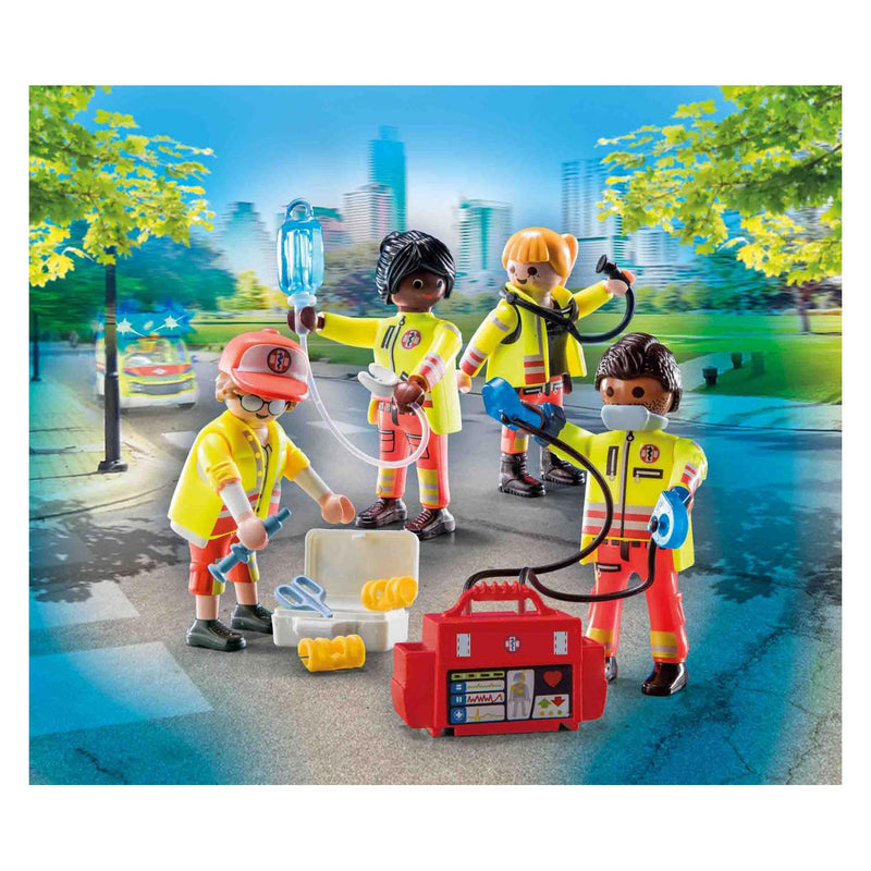 Load image into Gallery viewer, Playmobil city life reddingsteam - 71244

