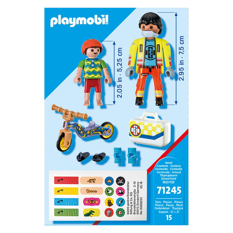 Load image into Gallery viewer, Playmobil City Life Verpleegkundige met patient 71245
