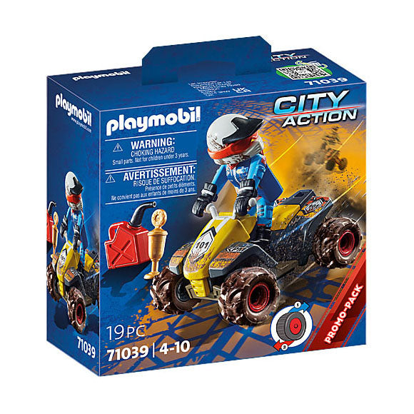 Load image into Gallery viewer, Playmobil City Action Off road Quad 71039
