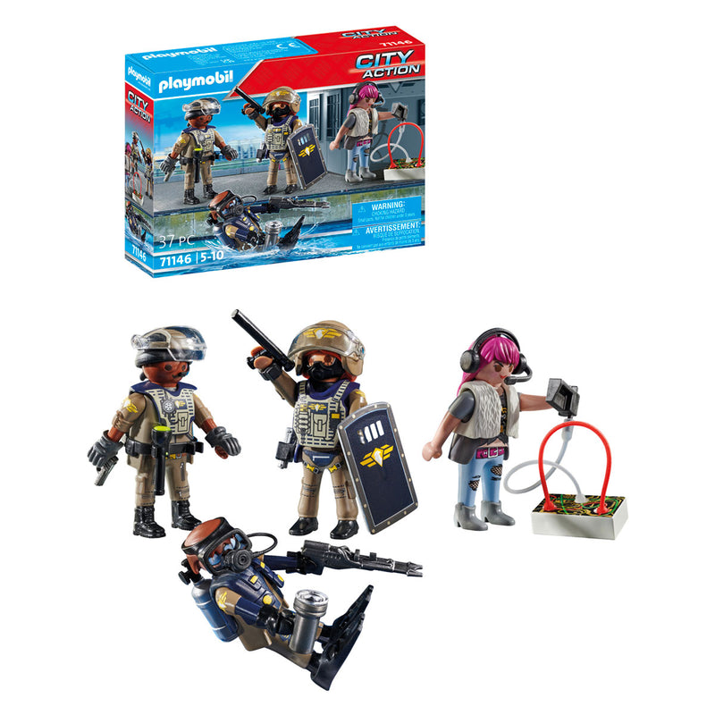 Load image into Gallery viewer, Playmobil city action se-figurenset - 71146
