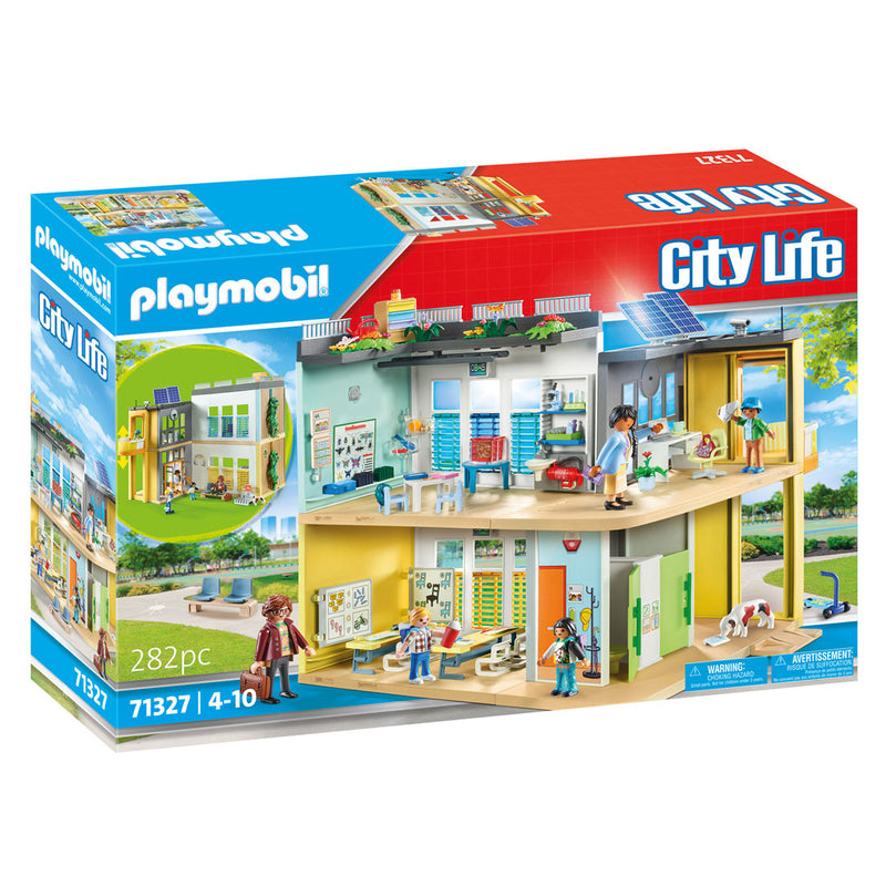 Load image into Gallery viewer, Playmobil city life grote school - 71327
