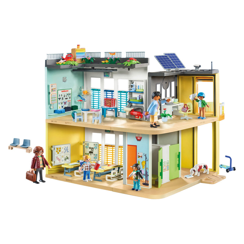 Load image into Gallery viewer, Playmobil city life grote school - 71327
