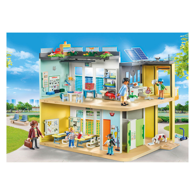 Load image into Gallery viewer, Playmobil city life grote school - 71327
