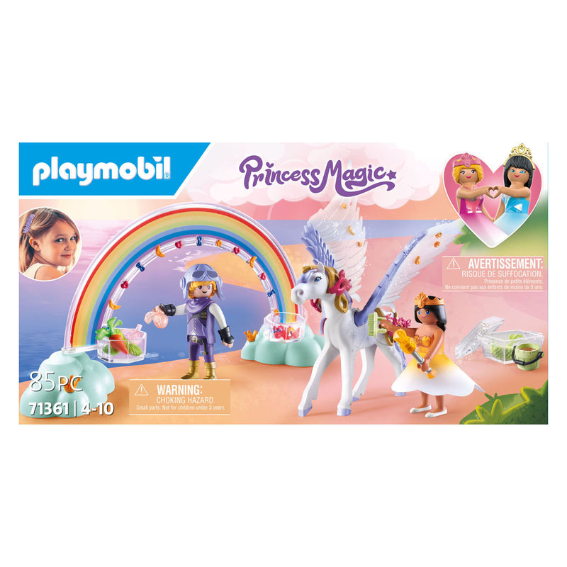 Load image into Gallery viewer, Playmobil Princess Pegasus met Regenboog 71361
