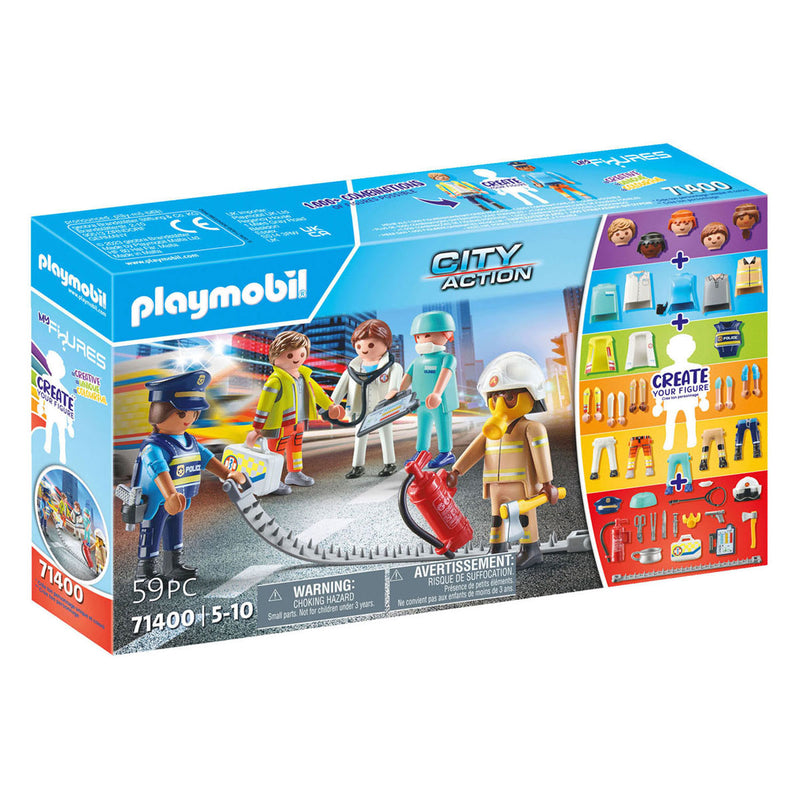 Load image into Gallery viewer, Playmobil City Action My Figures: Reddingsmissie 71400
