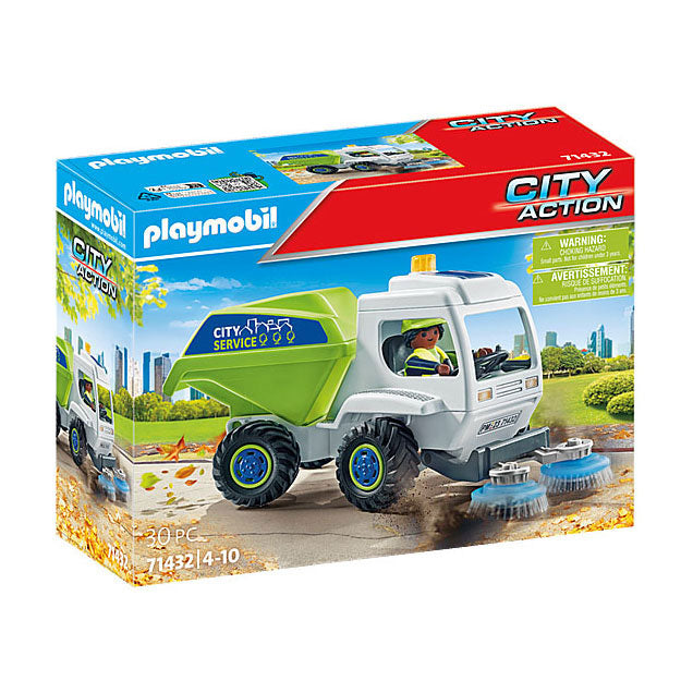 Load image into Gallery viewer, Playmobil City Action Straatveger 71432
