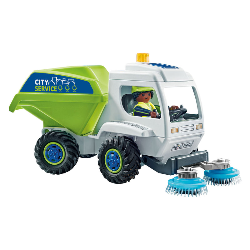 Load image into Gallery viewer, Playmobil City Action Straatveger 71432
