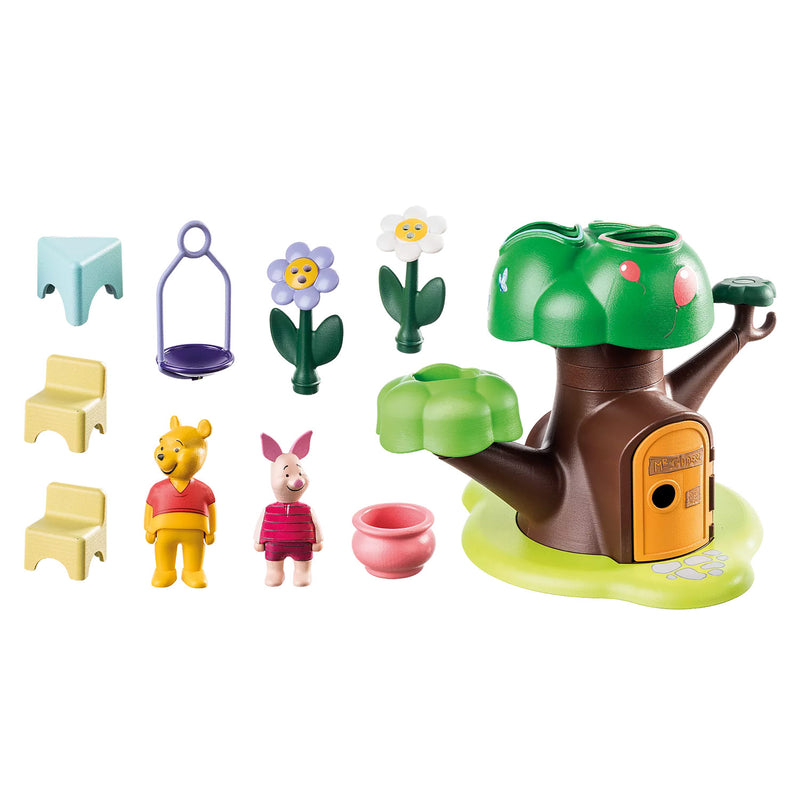 Load image into Gallery viewer, Playmobil 1.2.3. de Poeh Boomhut 71316
