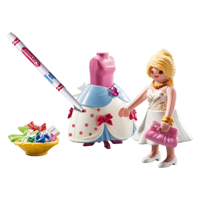 Load image into Gallery viewer, Playmobil color modieuze jurk - 71374
