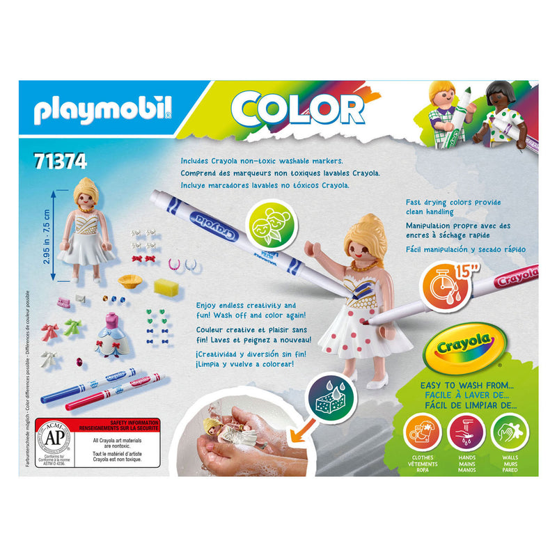 Load image into Gallery viewer, Playmobil color modieuze jurk - 71374

