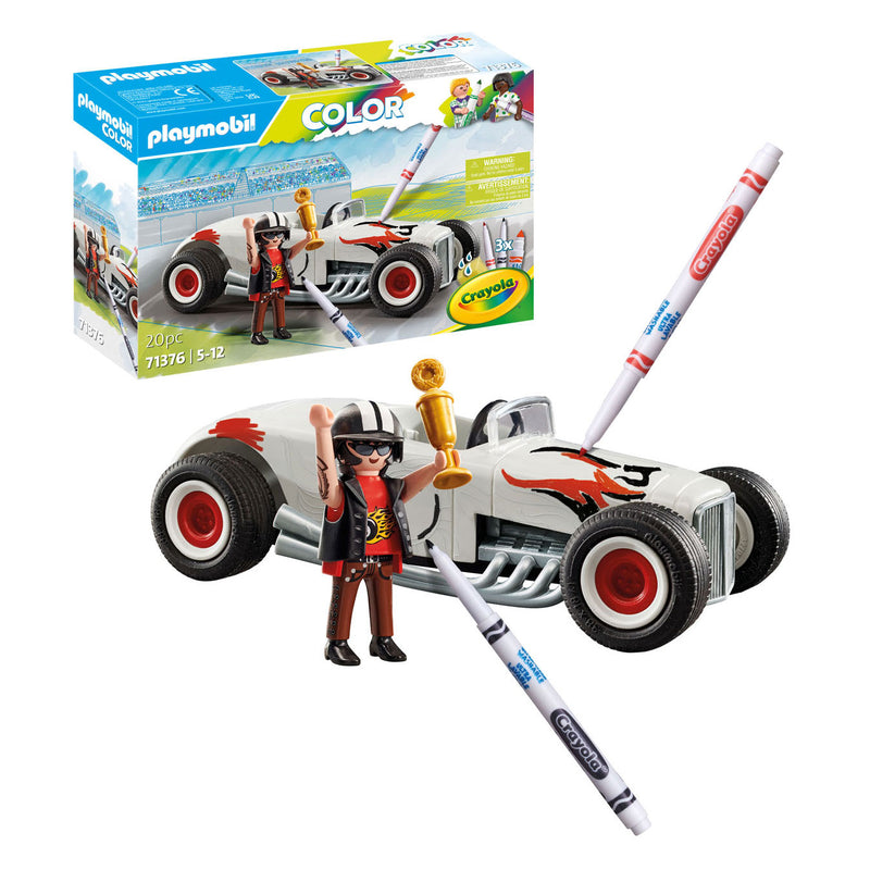 Load image into Gallery viewer, Playmobil color racewagen - 71376
