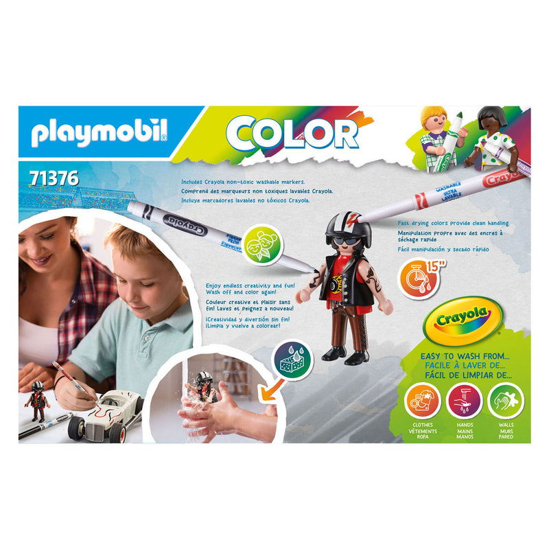 Load image into Gallery viewer, Playmobil color racewagen - 71376
