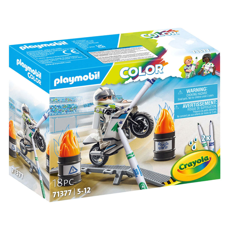 Load image into Gallery viewer, Playmobil Color Motorcrossmotor 71377
