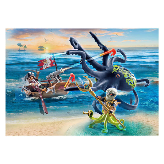 Playmobil pirates gevecht tegen de reuzenoctopus - 71419