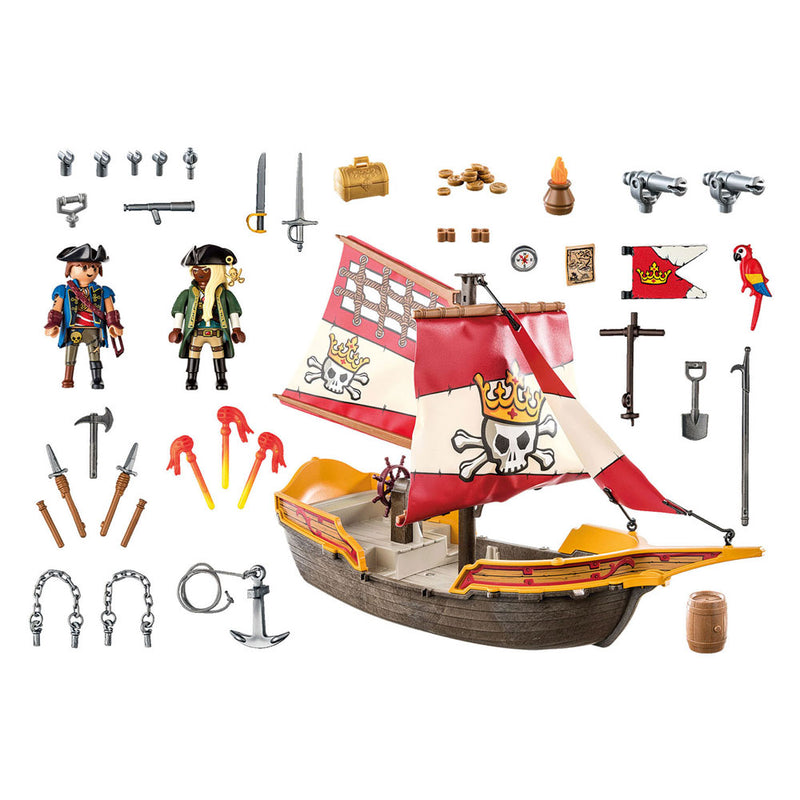Load image into Gallery viewer, Playmobil pirates piratenschip - 71418
