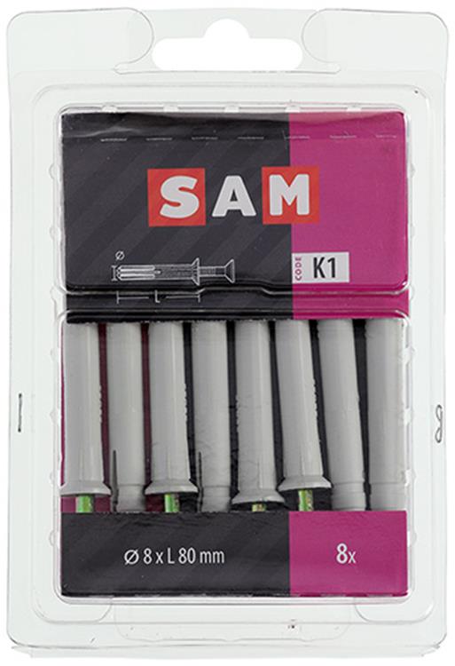 Load image into Gallery viewer, Mack 1017910 - nylon nagelplug polyamide 8 st 8 x 80 mm | 5 stuks
