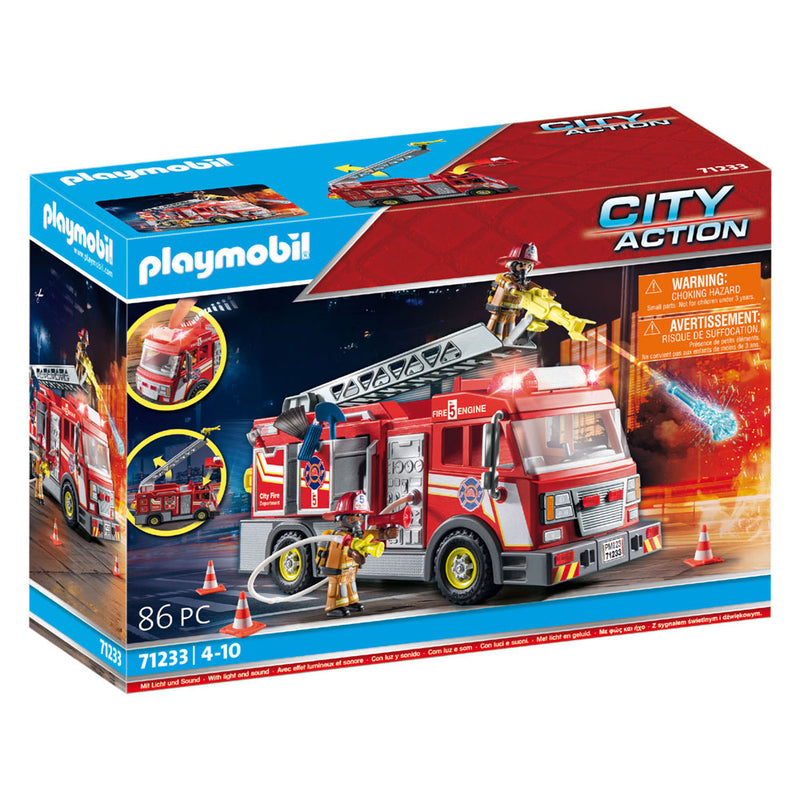 Load image into Gallery viewer, Playmobil City Life Promo Brandweerwagen 71233

