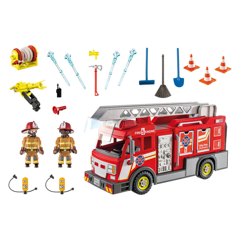 Load image into Gallery viewer, Playmobil City Life Promo Brandweerwagen 71233
