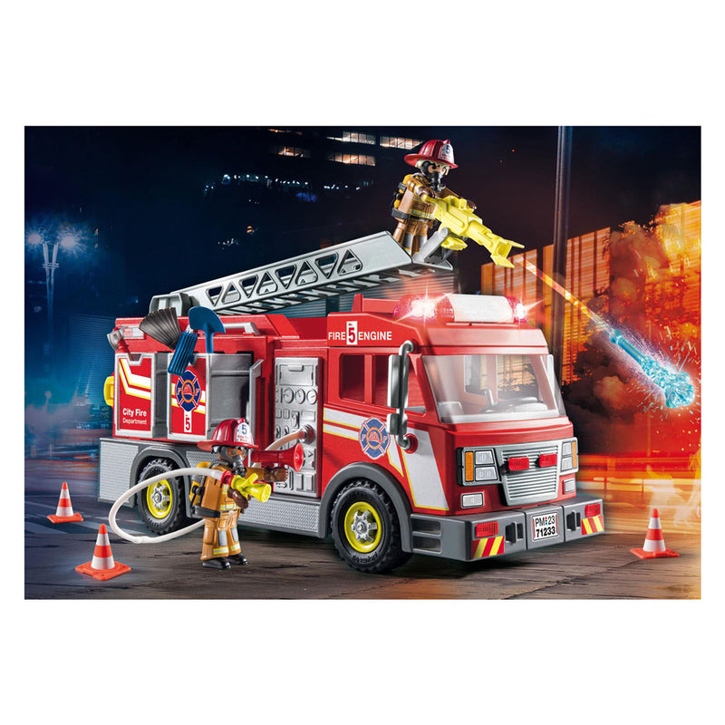 Load image into Gallery viewer, Playmobil City Life Promo Brandweerwagen 71233
