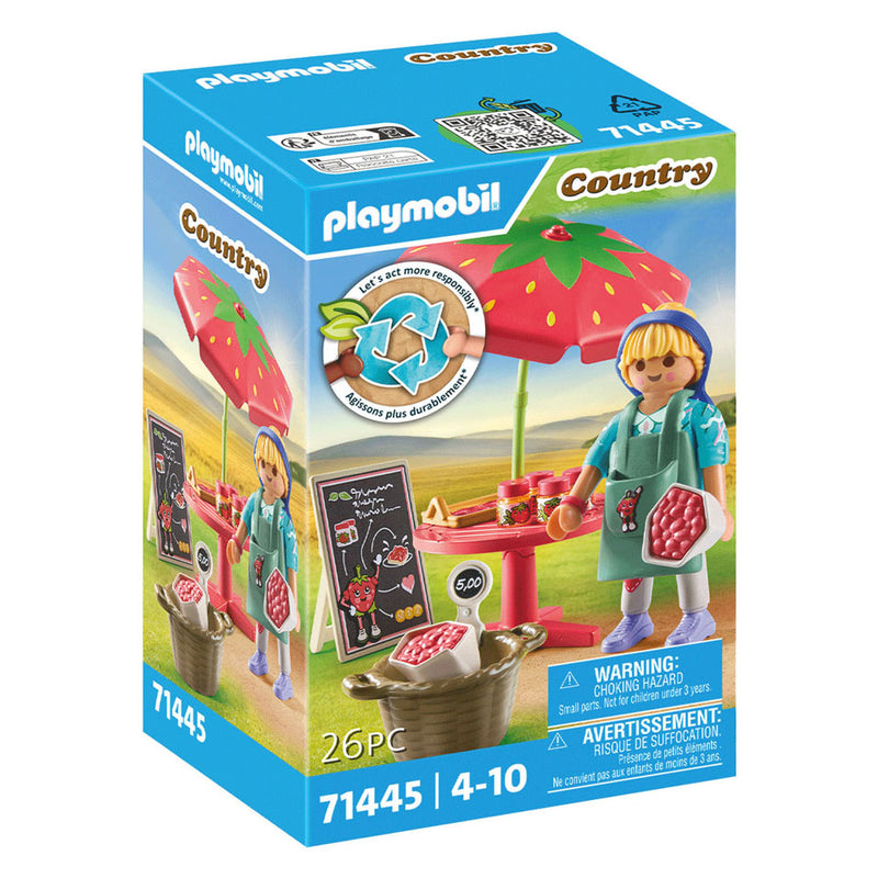 Load image into Gallery viewer, Playmobil country huisgemaakte jam verkoopstand - 71445
