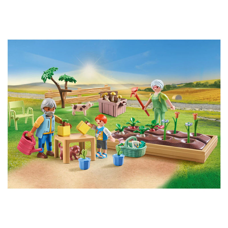 Load image into Gallery viewer, PLAYMOBIL Country Idyllische Moestuin Bij de Grootouders 71443
