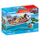 Playmobil action heroes brandweerboot met waterscooter - 71464