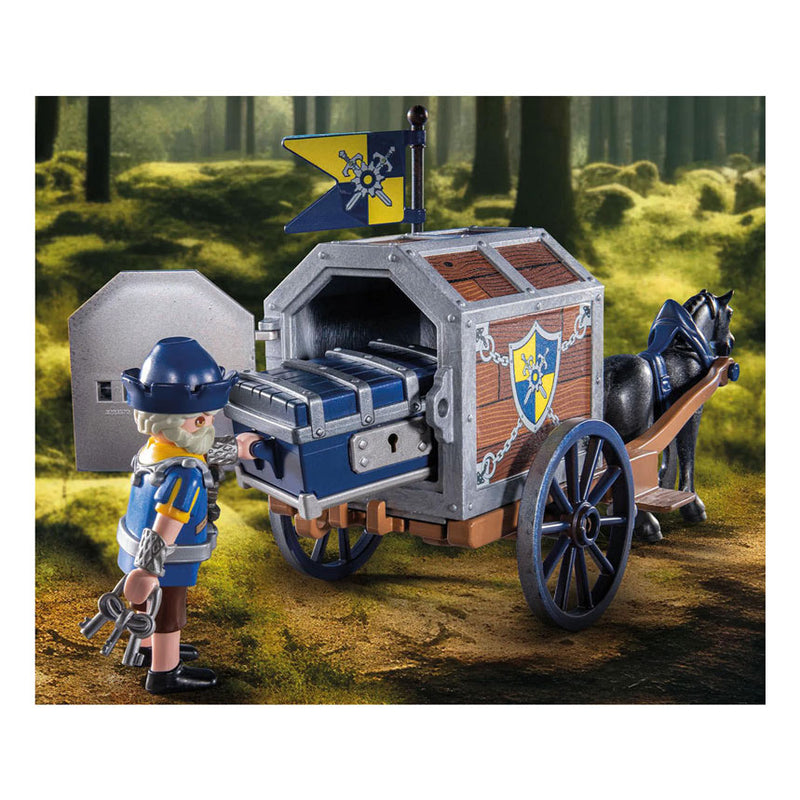 Load image into Gallery viewer, Playmobil novelmore overval op transportwagen - 71484
