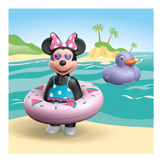 Playmobil junior disney: minnie's strandvakantie - 71706