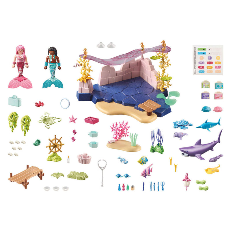 Load image into Gallery viewer, Playmobil princess magic zeemeermin dierenverzorging - 71499
