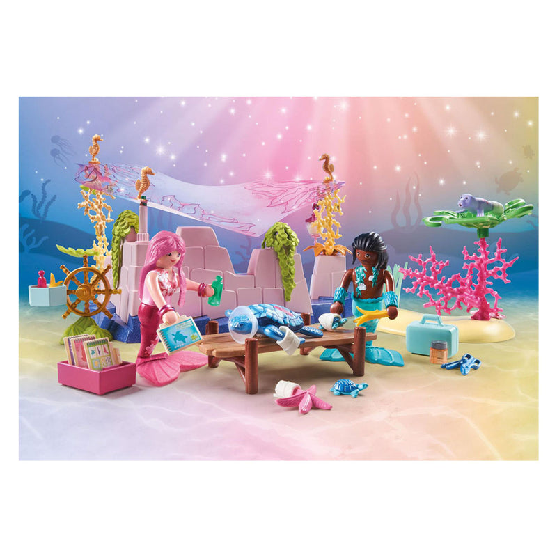 Load image into Gallery viewer, Playmobil princess magic zeemeermin dierenverzorging - 71499
