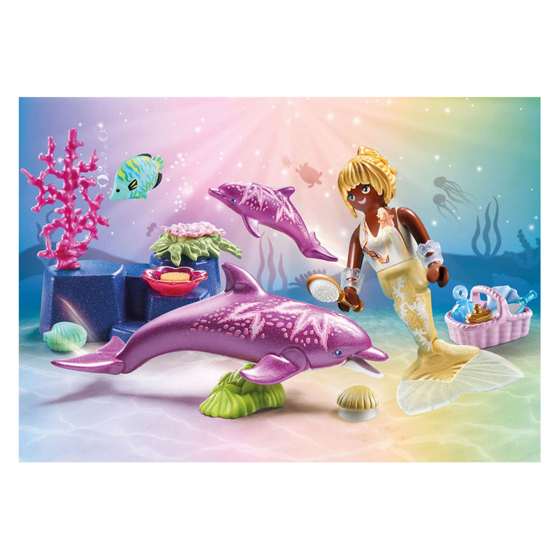Load image into Gallery viewer, Playmobil princess magic zeemeermin met dolfijnen - 71501
