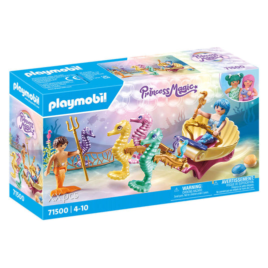 Playmobil princess magic zeemeermin zeepaard koets - 71500