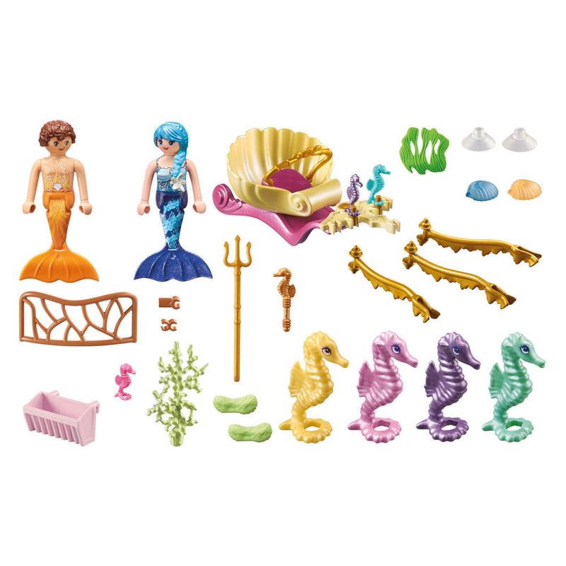Load image into Gallery viewer, Playmobil princess magic zeemeermin zeepaard koets - 71500
