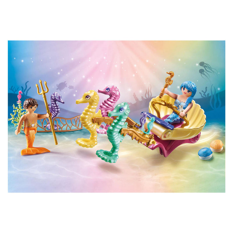 Load image into Gallery viewer, Playmobil princess magic zeemeermin zeepaard koets - 71500
