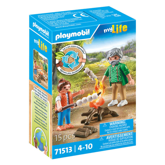 Playmobil my life kampvuur met marshmallows - 71513