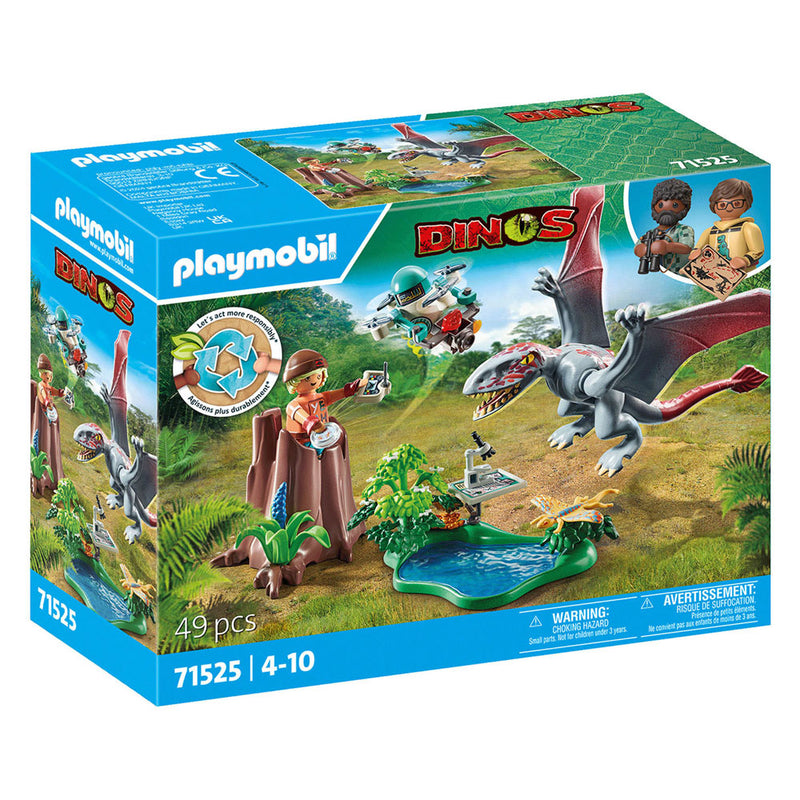 Load image into Gallery viewer, PLAYMOBIL Dinos Observatiepost voor Dimorphodon 71525
